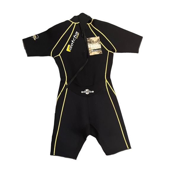 Gotcha Gear Men's Neoprene Shorty Surf Wet Suit NWT Size S - Picture 2 of 7